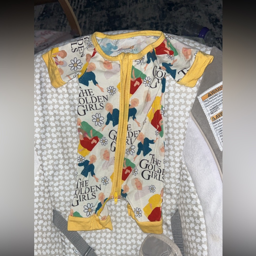 The Golden Girls Kids One Piece - Multicolor bamboo